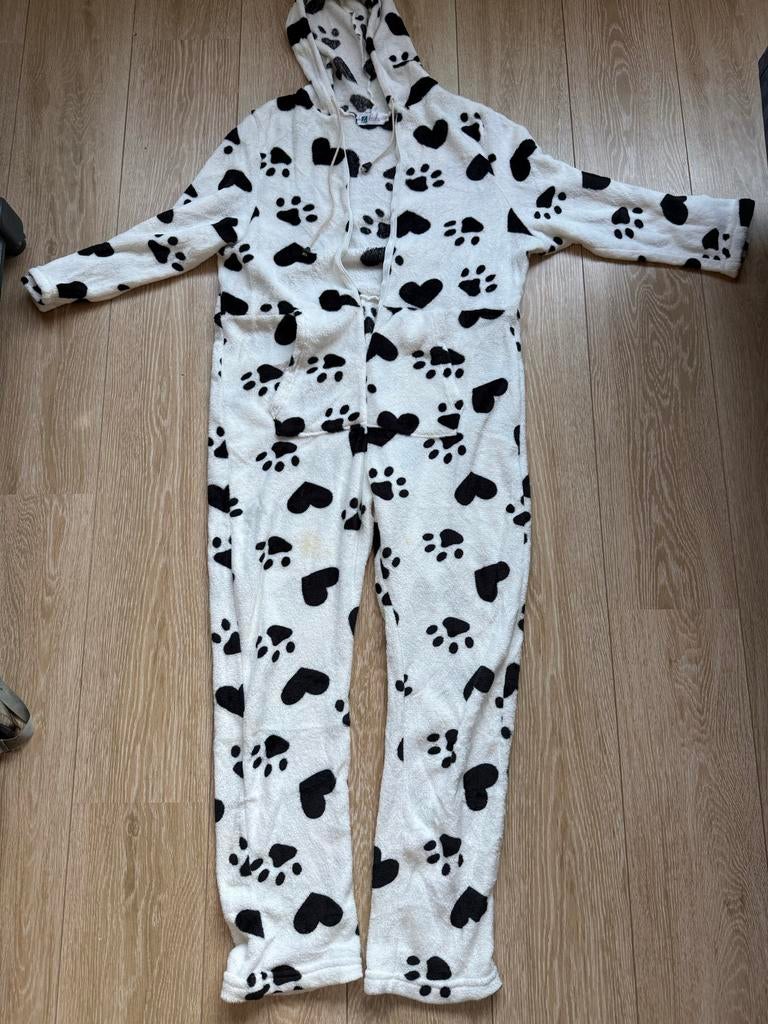 Carnaval Onesie Koe Hartjes Maat 36, Ophalen, Carnaval, Kleding, Maat 36 (S)