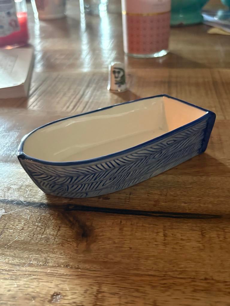 Delfts Blauw Bootvormig Bakje, Ophalen of Verzenden