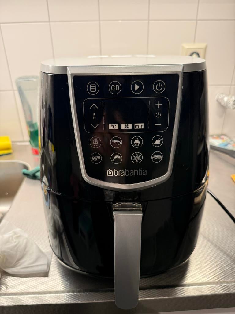 Brabantia Airfryer - Zo goed als nieuw!, Witgoed en Apparatuur, Airfryers, Ophalen of Verzenden, Zo goed als nieuw, Airfryer, Minder dan 750 gram