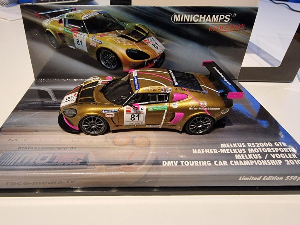 Melkus RS200 GTR 2010 1/43, Ophalen of Verzenden, Nieuw, Auto, MiniChamps