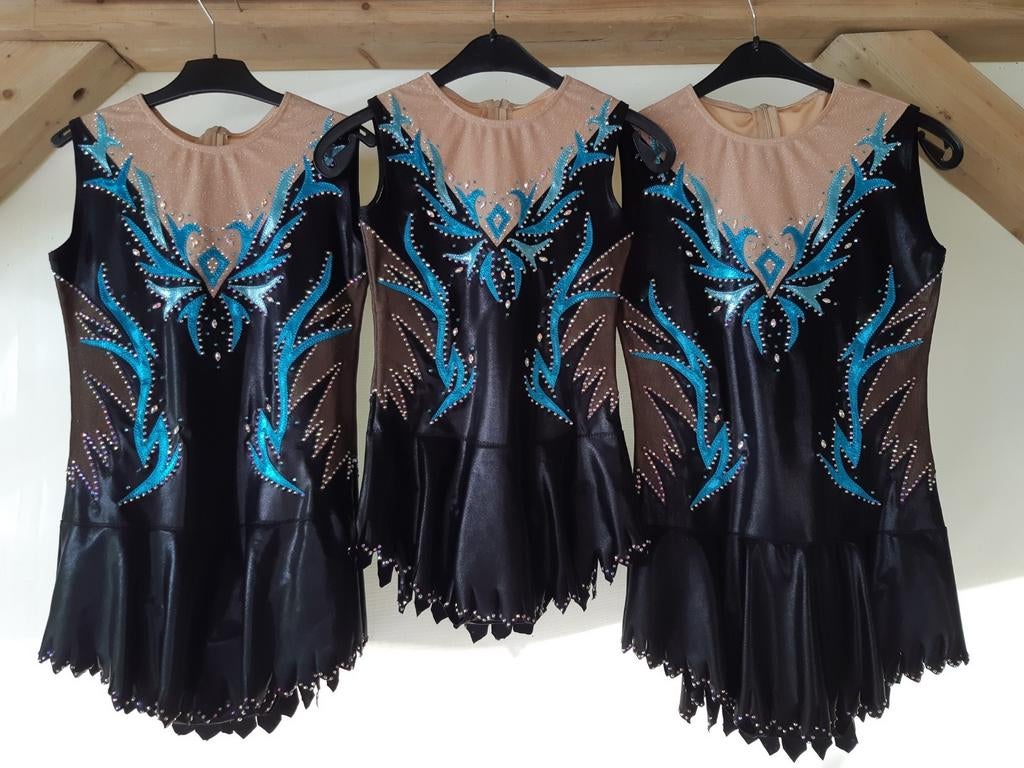 Acropakjes acro pakjes trio maat 158, s/m en m, Kindermaat 146 t/m 176, Ophalen of Verzenden, Nieuw, Turnpak(je)