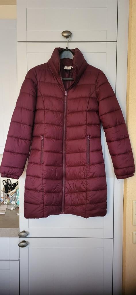 Aubergine winterjas dames - maat S, UP Fashion, Paars, Ophalen of Verzenden, Zo goed als nieuw