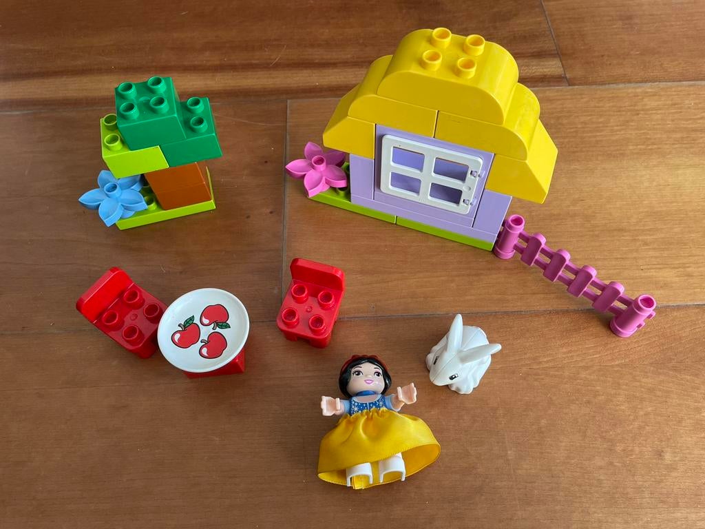 Lego Duplo Prinsessen, Ariël, Doornroosje en Sneeuwwitje, Ophalen of Verzenden, Zo goed als nieuw, Duplo
