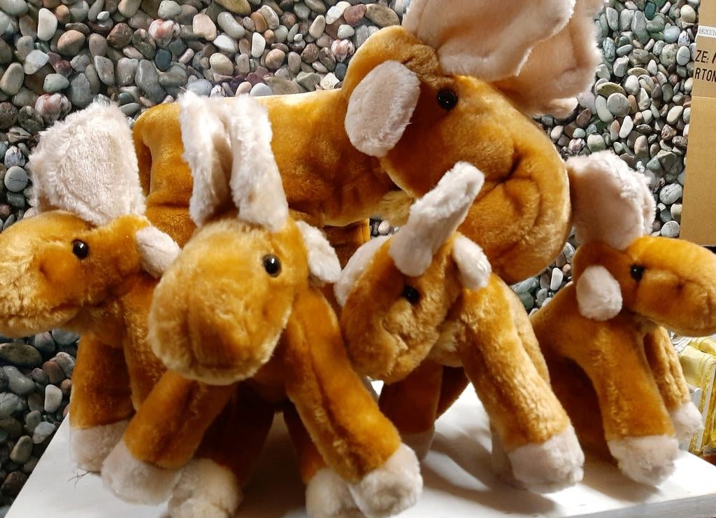 rendieren -pluche-speelgoed-decoratie, Ophalen of Verzenden, Zo goed als nieuw, Overige typen