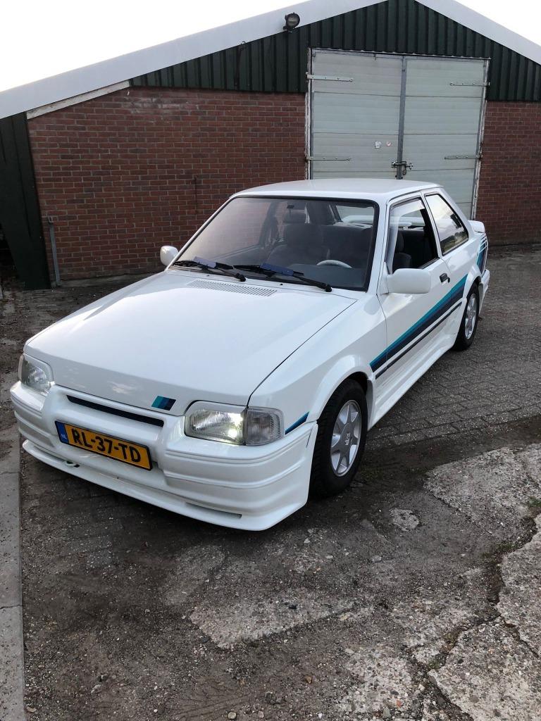 Ford Escort RS Turbo Look 1.4 CL 1987, Auto's, Voorwielaandrijving, Escort, Stof, 4 cilinders