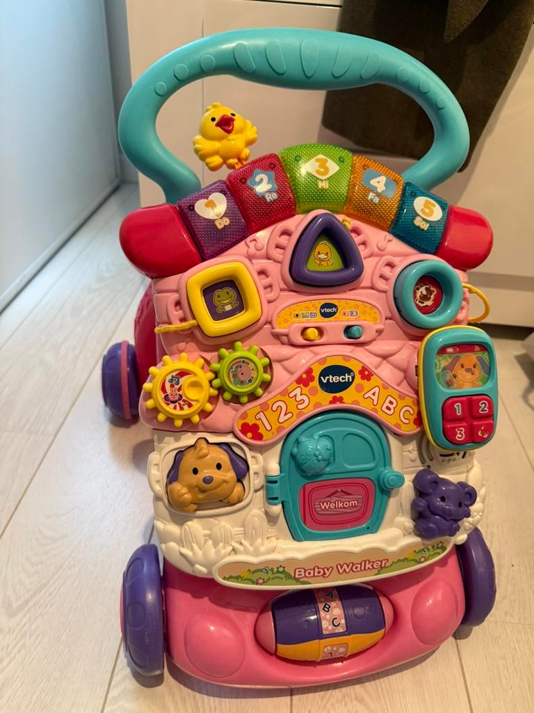 V tech babywalker, Ophalen, Zo goed als nieuw, 6 maanden tot 2 jaar