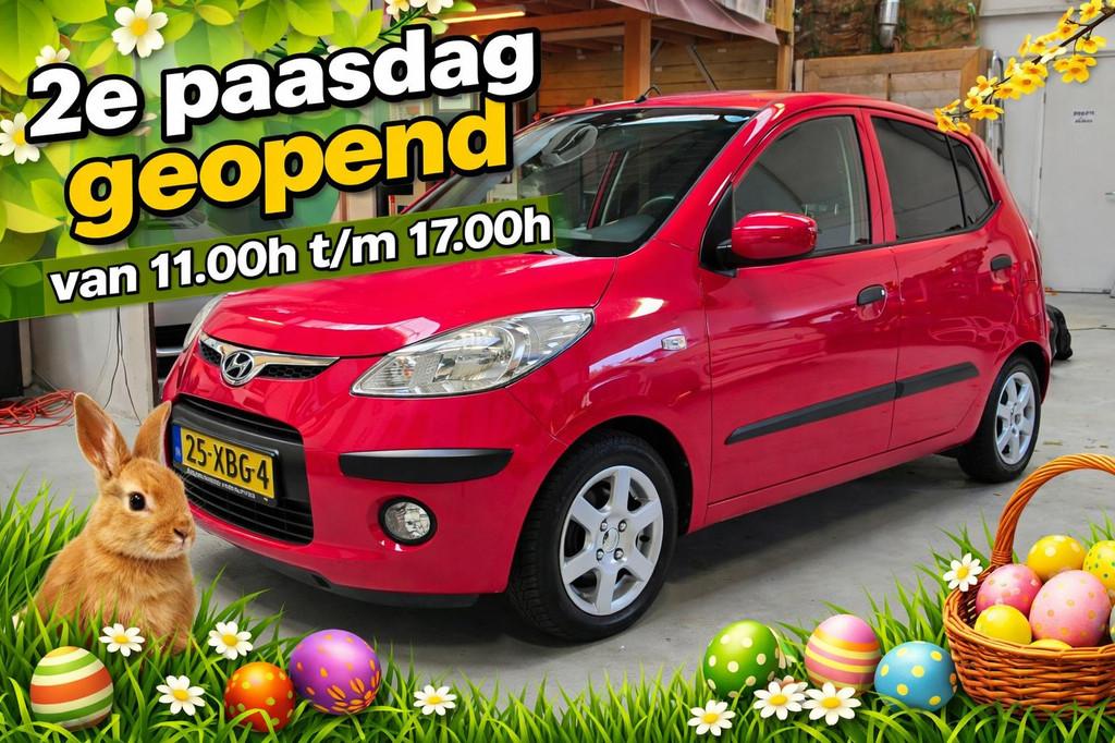Hyundai i10 1.25i i-Catcher Airco, LM Velgen, Nieuwe APK, Voorwielaandrijving, Gebruikt, 31 €/maand, 4 cilinders