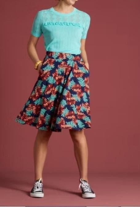 King Louie Serena rok Palo Verde

L, Kleding | Dames, Rokken, Maat 38/40 (M), Blauw, Ophalen of Verzenden, Zo goed als nieuw