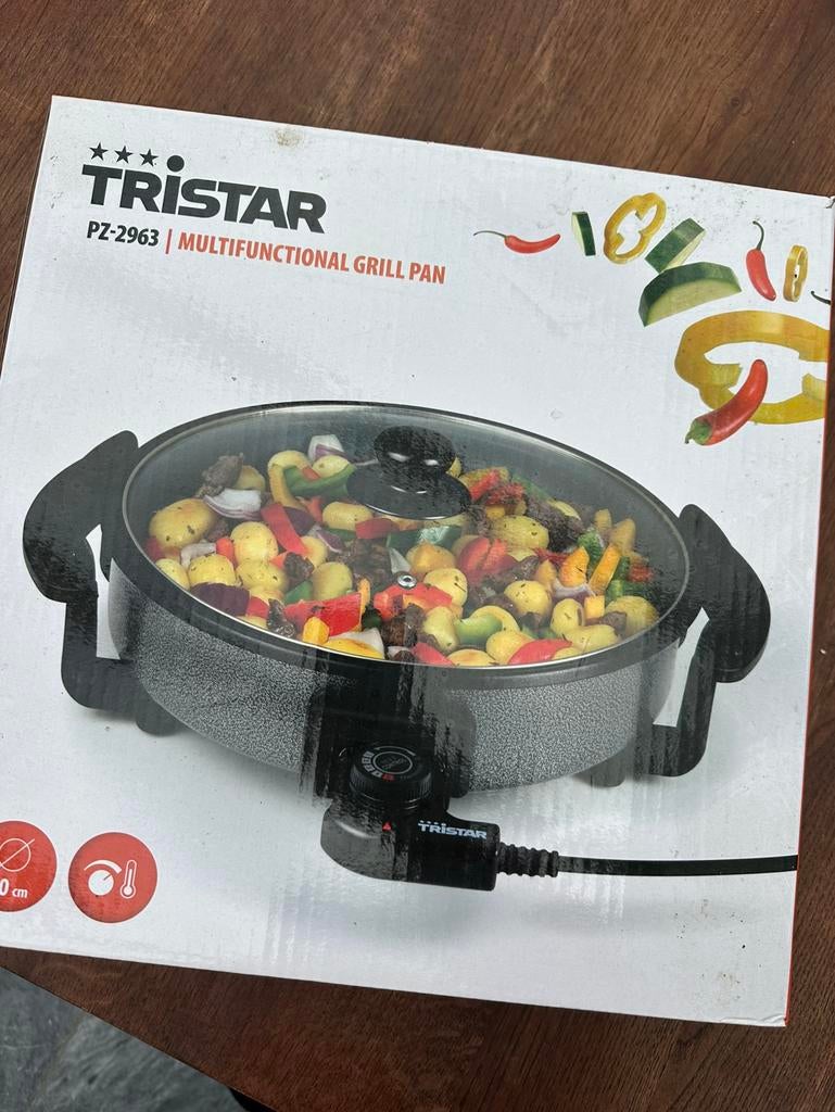 Tristar electrische pan, Ophalen, Nieuw, 4 t/m 7 personen