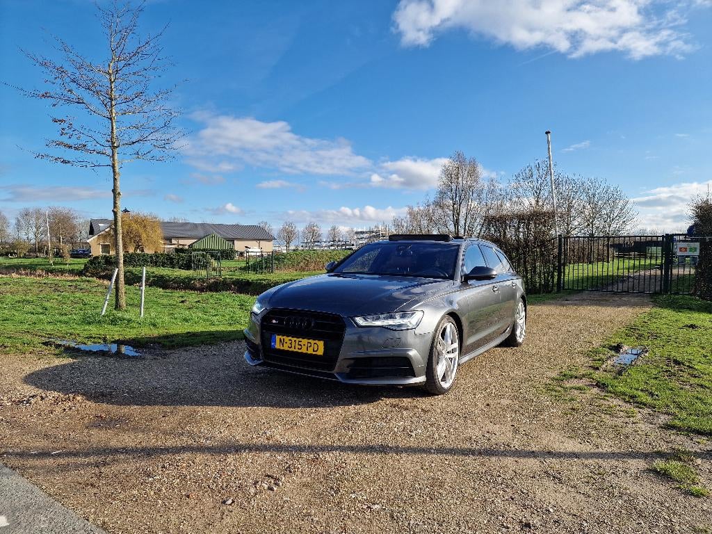 Audi S6 4.0 Tfsi 331KW Avant QUA S-tr 2017 Grijs, Auto's, Audi, Automaat, 1935 kg, 8 cilinders, 120 €/maand