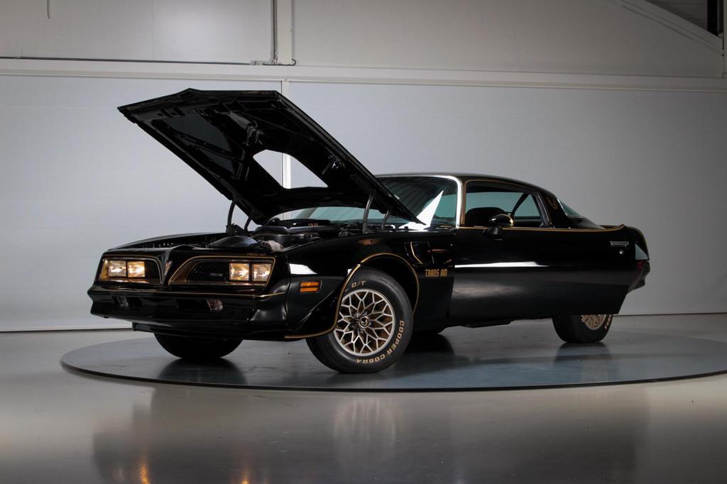 1978 Pontiac Trans Am "Bandit", Achterwielaandrijving, Overige carrosserieën, Zwart, Leder