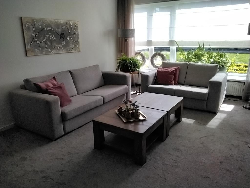 Bankstel plus eethoek, Ophalen, Gebruikt