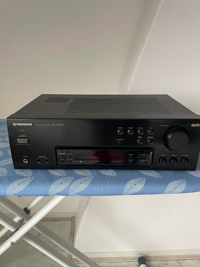 Te koop Pioneer SX 205RDS receiver versterker tuner, Ophalen of Verzenden, Zo goed als nieuw, Pioneer