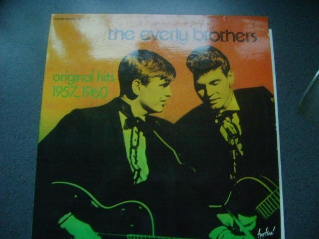 the everly brothers--original hits--dubbel lp the everly br, Ophalen of Verzenden, Gebruikt, 12 inch