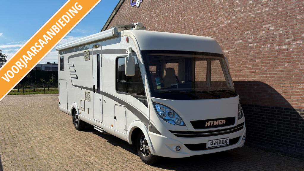 HYMER B704 PL | 2015 | 180 PK 3L | LEVELING | GEEN HEFBED, Caravans en Kamperen, Koelkast, Erwin Hymer Group, Ringverwarming, Fiat