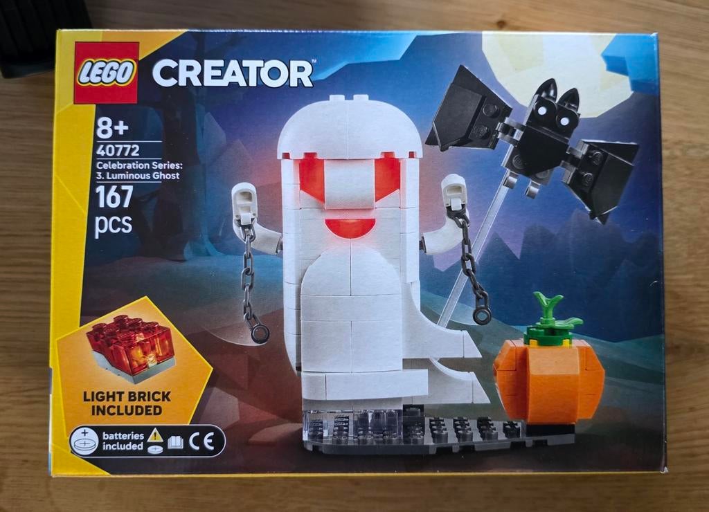 LEGO set 40772, Celebration Series: Lichtgevend spook,, Ophalen of Verzenden, Nieuw