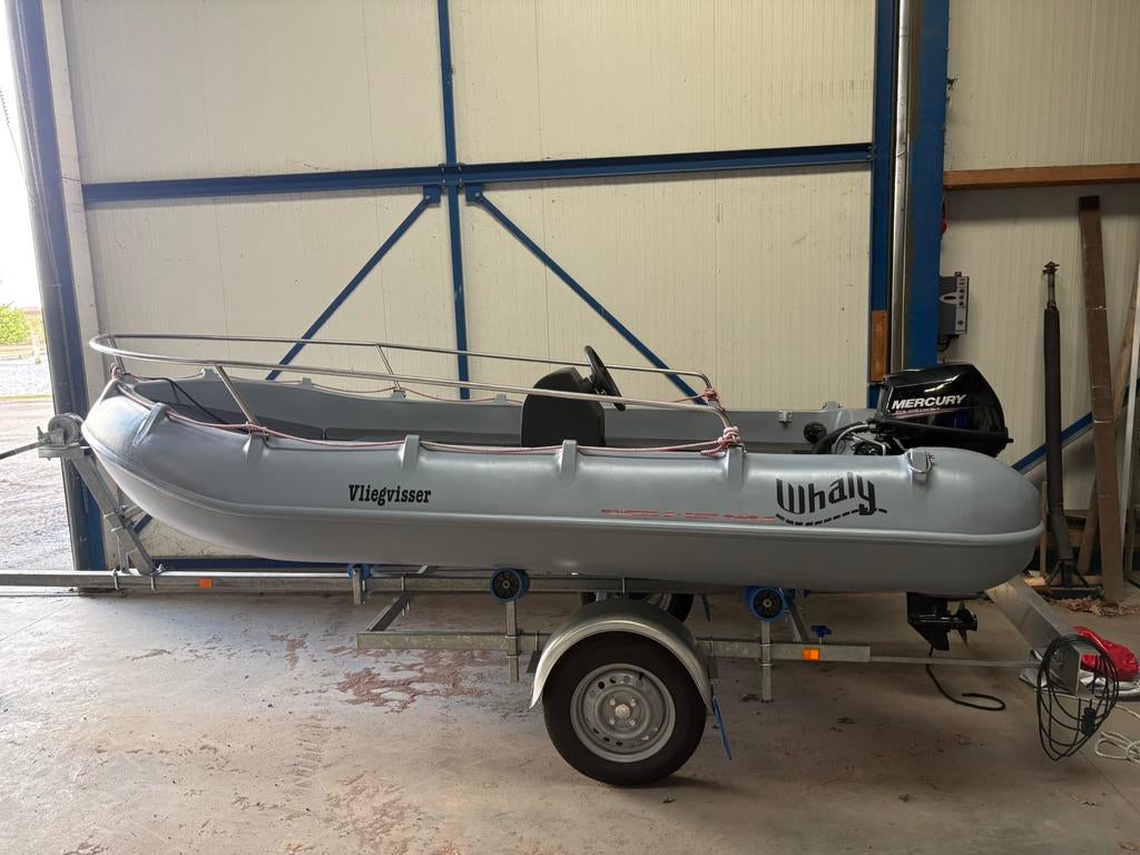 Whaly 370 met stuurconsole, Watersport en Boten, Ophalen, Tot 10 pk, 3 tot 6 meter, Buitenboordmotor