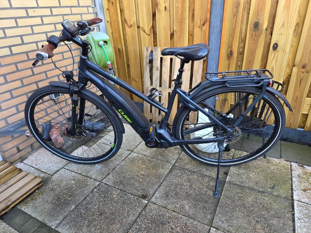 Tk cube touring exc 500wh weinig km 1661km deore XT, Ophalen, Zo goed als nieuw, 51 tot 55 cm, Cube