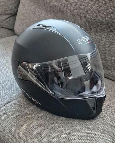 BEON B700 helm matzwart maat M (57-58cm), Motoren, Overige merken, M, Systeemhelm, Dames