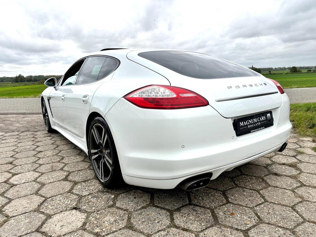 Porsche Panamera 3.0 DIESEL PLATINUM AUTOMAAT LEDER OPENDAK/, Auto's, Euro 5, Gebruikt, Beige, 241 €/maand