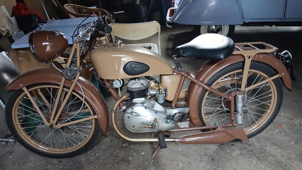 Motobecane D45S 1951, Ophalen