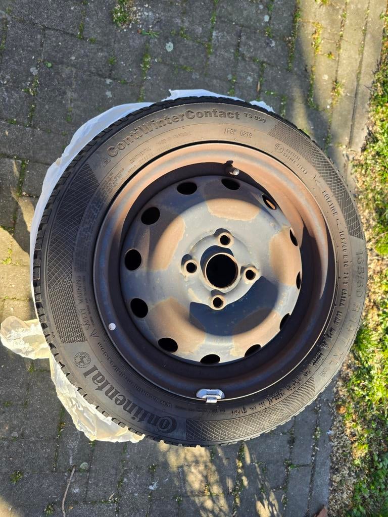 Winter set 4x100 165/60/R14, Ophalen of Verzenden, Zo goed als nieuw