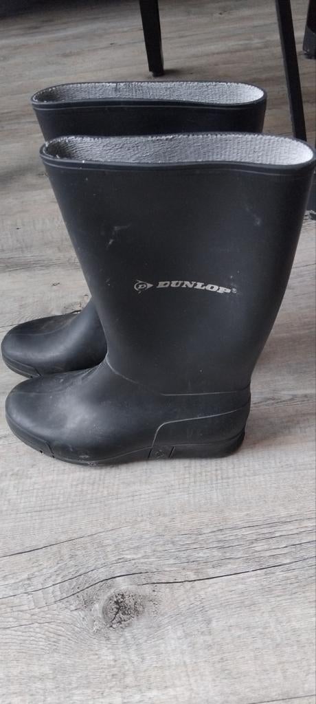 Dunlop Laarzen MT 35 - Stevige Regenlaarzen, Zwart, Ophalen of Verzenden, Regenlaarzen, Dunlop