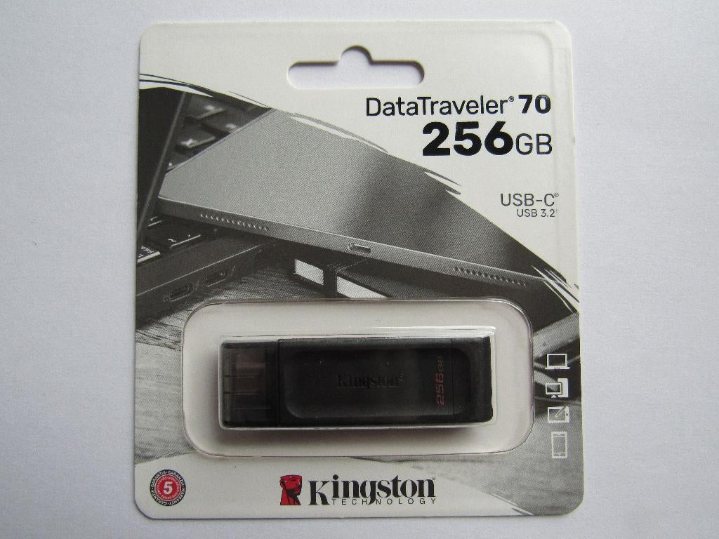 Kingston USB C 3.1 stick 256GB nieuw, Kingston, Nieuw, Ophalen of Verzenden, Customerservice@kingston.eu