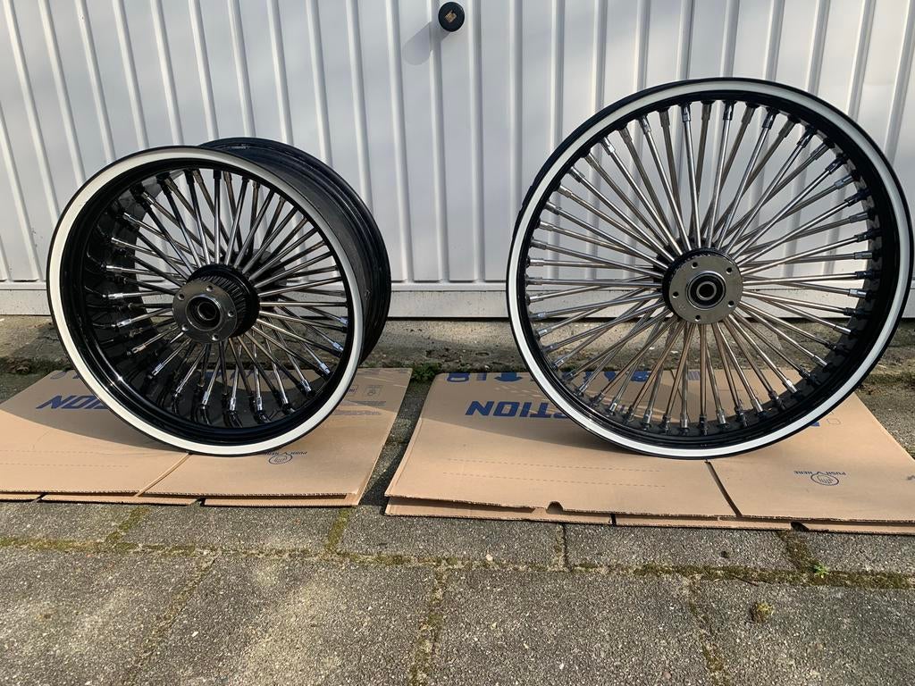 Prachtige spaakvelgen set voor Harley-Davidson, Ophalen, Gebruikt