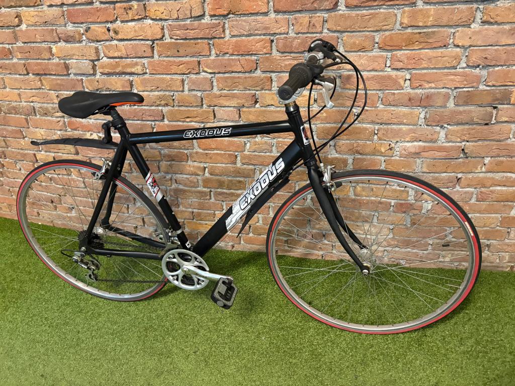 Fietshokje Hoofddorp: Exodus FCB Herenfiets H54, Versnellingen, Niet ingevuld, Ophalen of Verzenden, Zo goed als nieuw