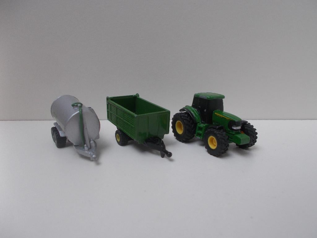 6314 John Deere 6920 + Aanhangers Bruder Sleutelhanger, Ophalen of Verzenden, Gebruikt, Tractor of Landbouw