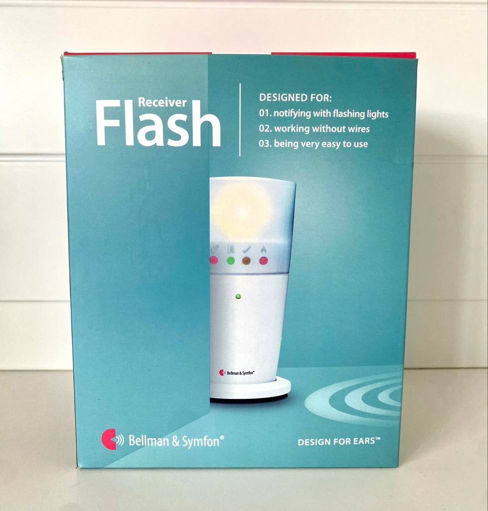 Bellman & Symfon Flash Ontvanger - Draadloze Melder, Ophalen of Verzenden, Zo goed als nieuw