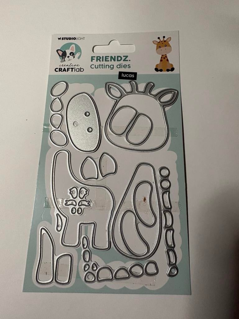 Craftlab snijmal lucas giraffe, Hobby en Vrije tijd, Ophalen of Verzenden, Nieuw, Overige thema's, Pons of Mal