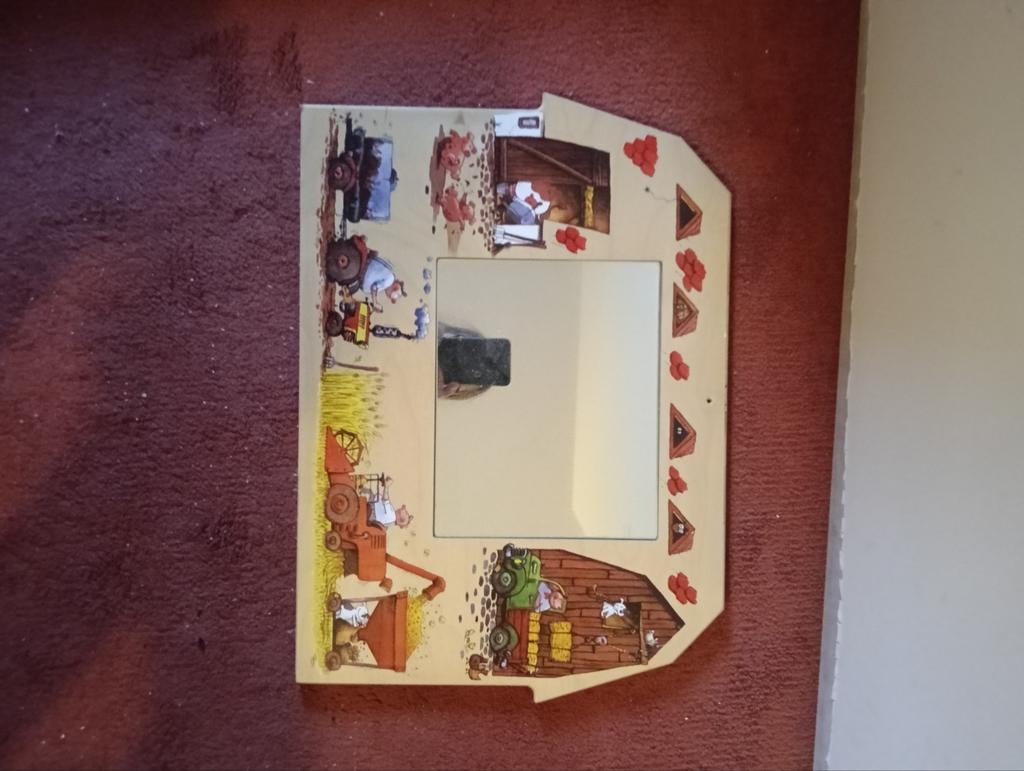 Spiegel, Ophalen, Rechthoekig