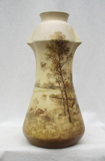 Jerome Massier - Vallauris - Landschapsvaas., Antiek en Kunst, Antiek | Keramiek en Aardewerk, Ophalen of Verzenden