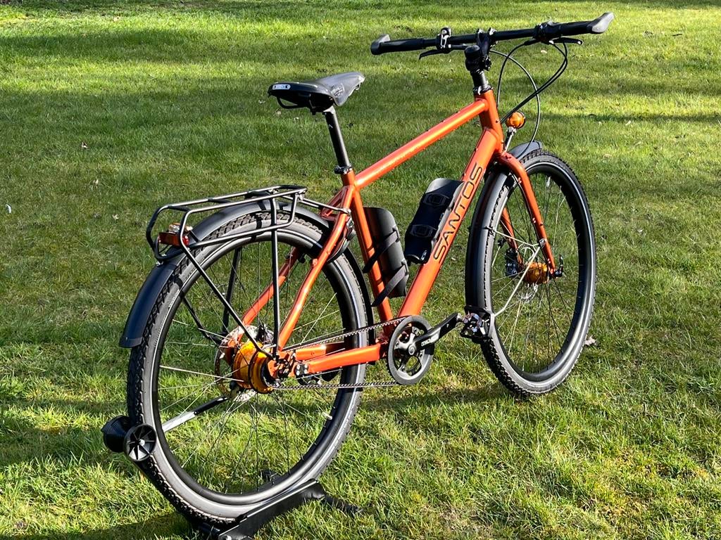 Santos Travelmaster 2+ 53cm Rohloff SON Shimano XT Gates, Overige merken, 28 inch, 10 tot 15 versnellingen, .