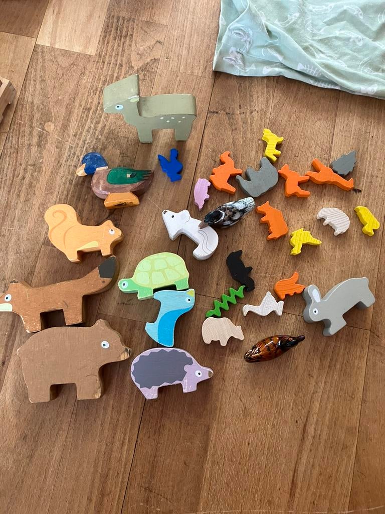 Houten (stapel) dieren + ostheimer, Ophalen, Gebruikt, Overige typen