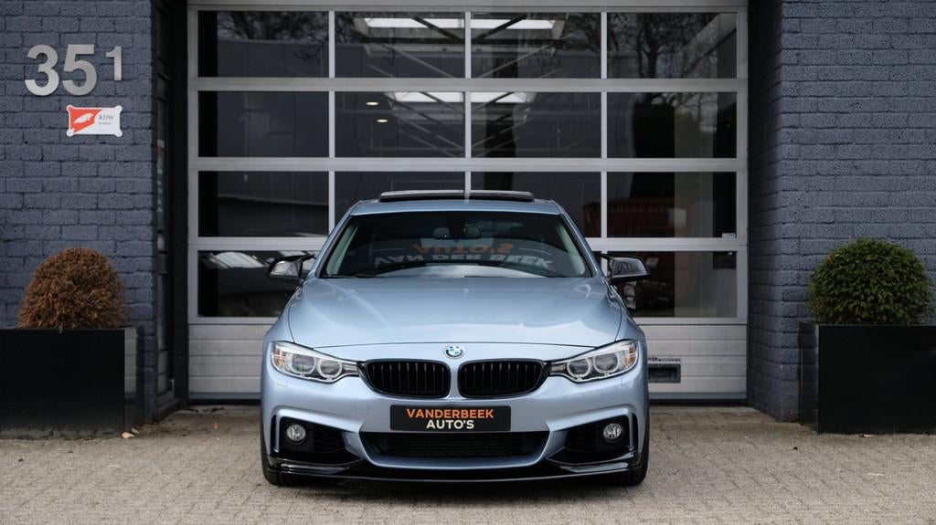 BMW 4-serie Coupé 428i 245PK M-Sport M Performance Schuifda, Automaat, Euro 5, Gebruikt, Zwart