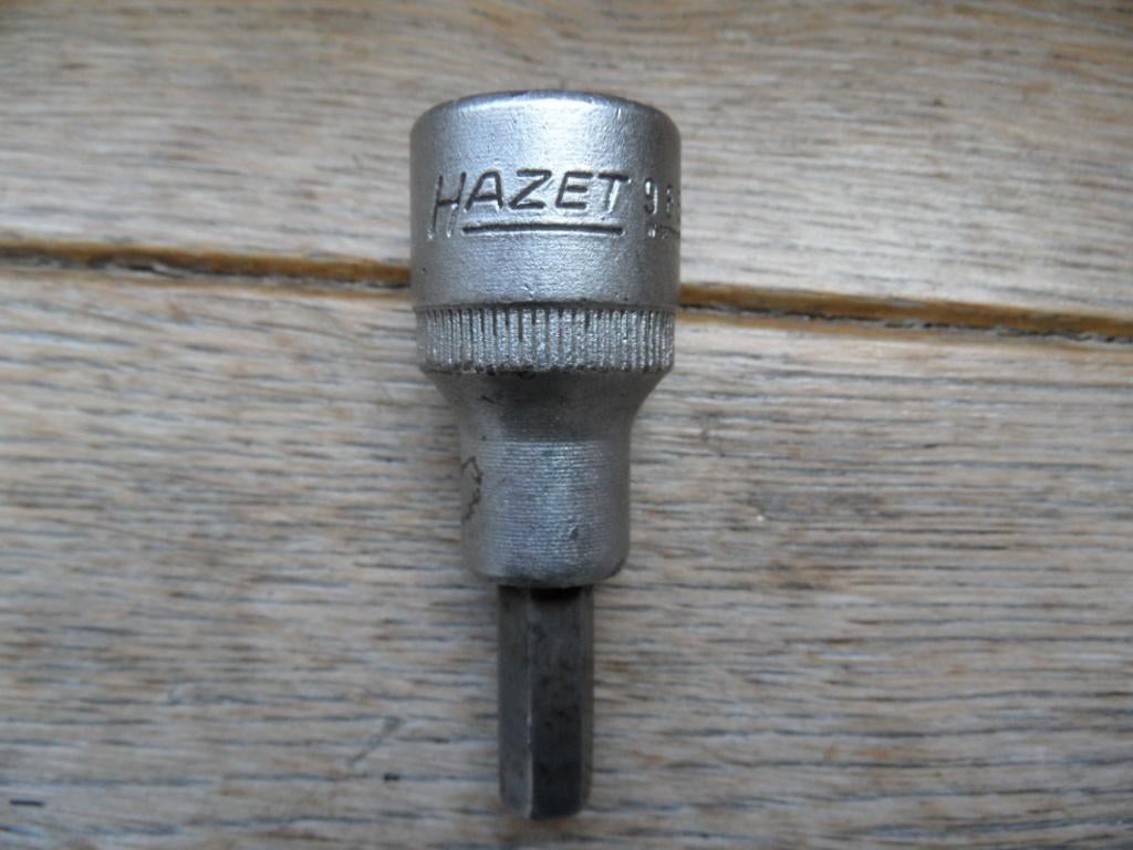 Hazet 986 inbus maat 4 8 dop 1/2, Ophalen of Verzenden, Gebruikt