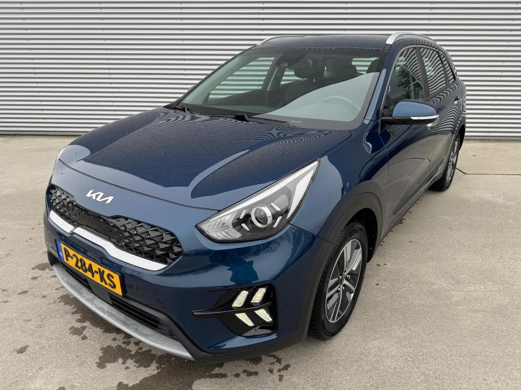 Kia Niro 1.6 GDi Hybrid DynamicLine NW door ons geleverd & o, Gebruikt, Euro 6, 2 kWh, Blauw