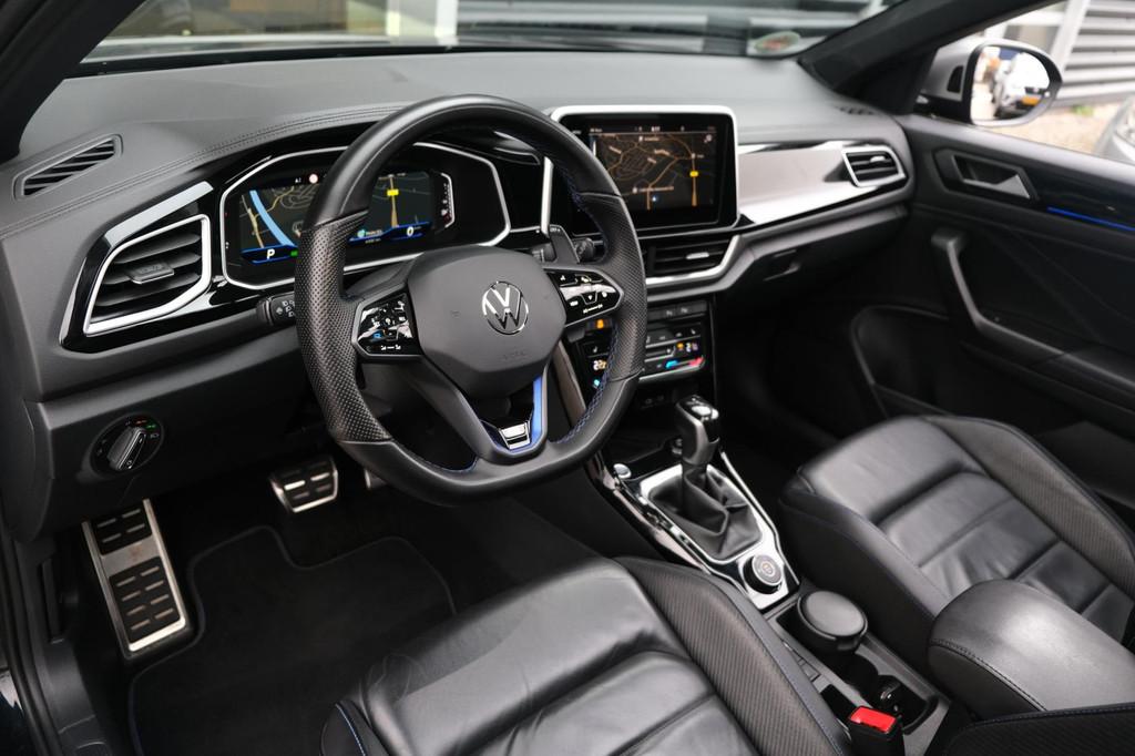 Volkswagen T-Roc 2.0 TSI 4Motion R 300PK Facelift Pano Akra, Auto's, Gebruikt, Zwart, 4 cilinders, 1984 cc