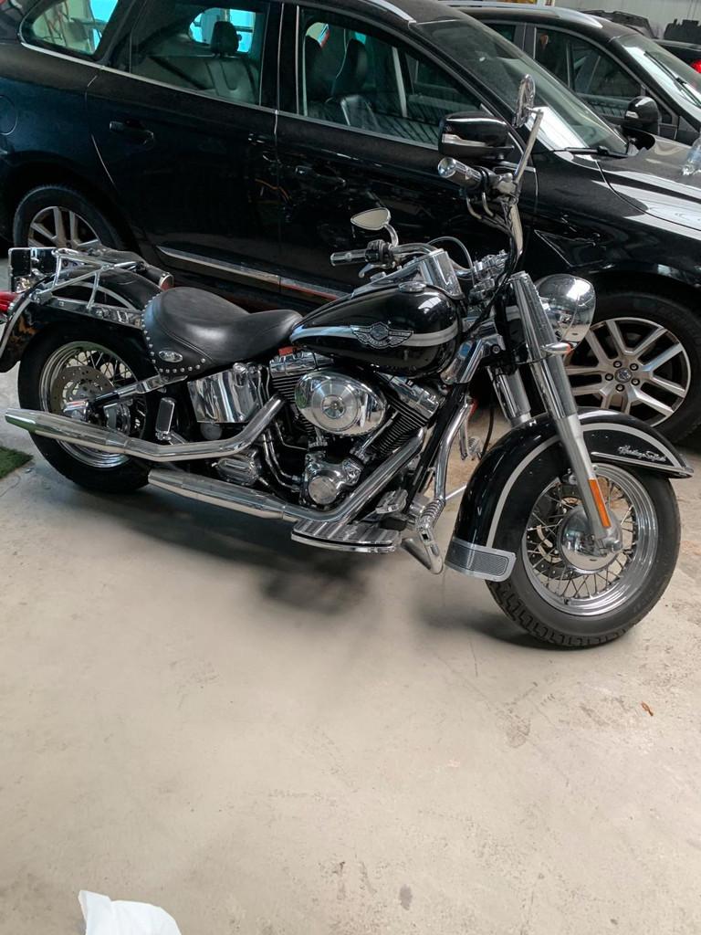 Harley Davidson Chopper 88 FLSTCI Heritage Classic 100 jaar - foto 2