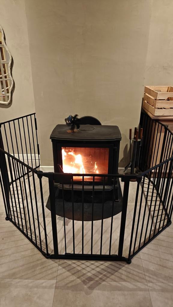 Kachel hek 420cm, Ophalen of Verzenden, Gebruikt, Elektrisch