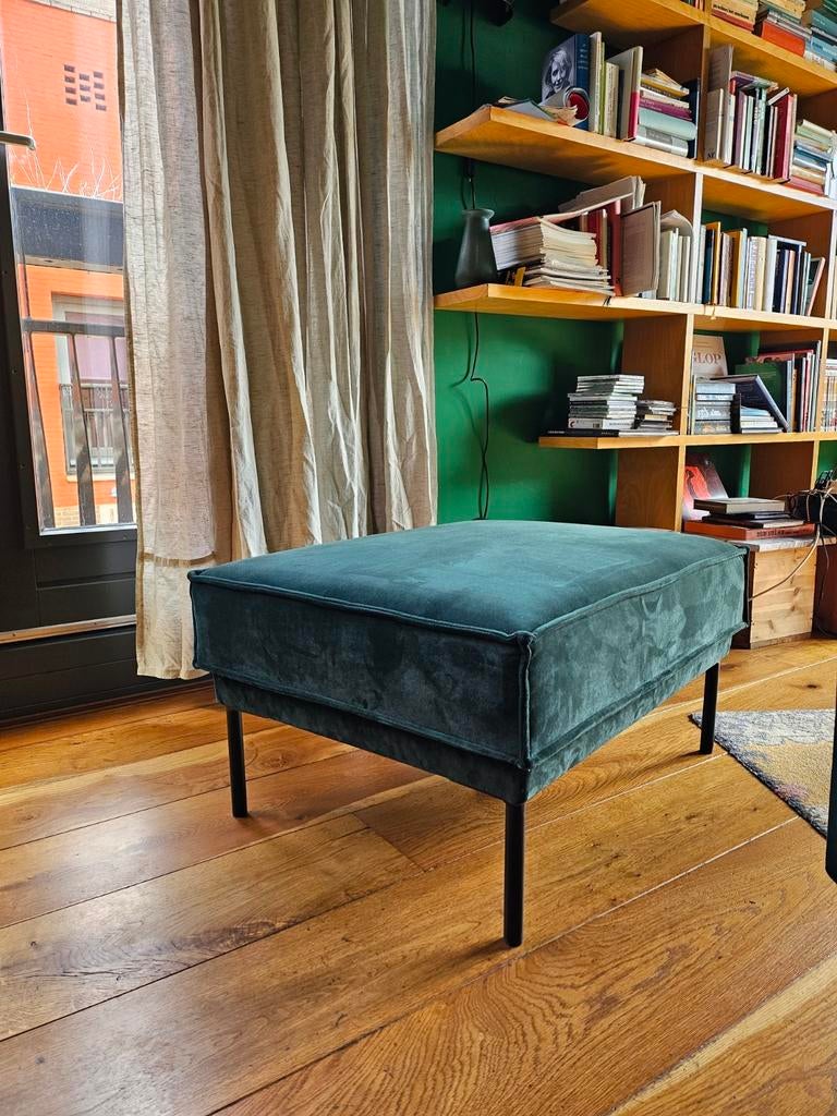 Sissy boy "hocker" the duchess groene poef voor halve prijs, Ophalen, Zo goed als nieuw, 75 tot 100 cm, Stof