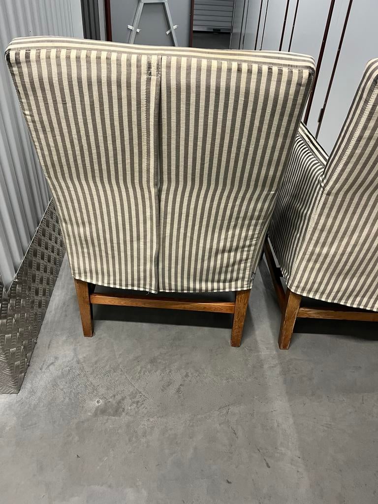 2Flamant stoelen, Ophalen, Gebruikt, 75 tot 100 cm, 50 tot 75 cm