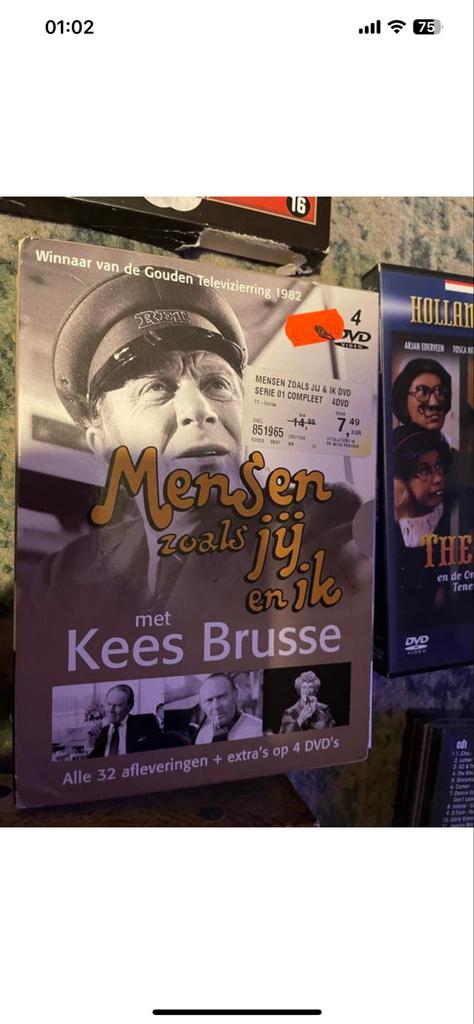 Mensen zoals jij en ik - Kees Brusse (4 DVD's), Gebruikt, Ophalen of Verzenden, Vanaf 6 jaar, Boxset