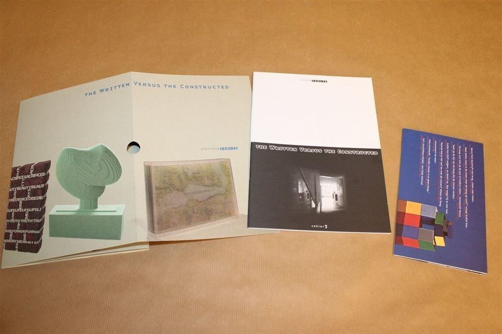 Written Versus the Constructed — Cahier 3 Architectuurboek, Ophalen of Verzenden, Zo goed als nieuw, Architecten