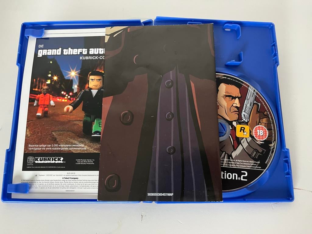 Grand Theft Auto Liberty City Stories PS2, Avontuur en Actie, Gebruikt, Vanaf 18 jaar, T