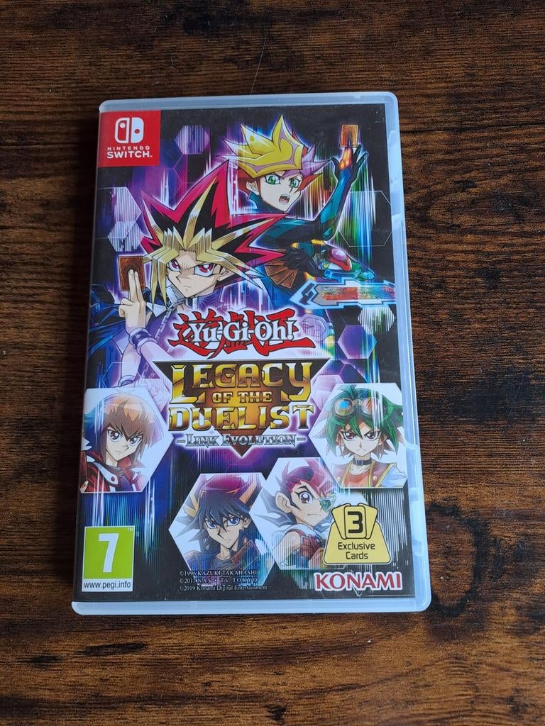 Yu-Gi-Oh! Legacy of the Duelist - Nintendo Switch, 1 speler, Ophalen of Verzenden, Zo goed als nieuw, Vanaf 3 jaar