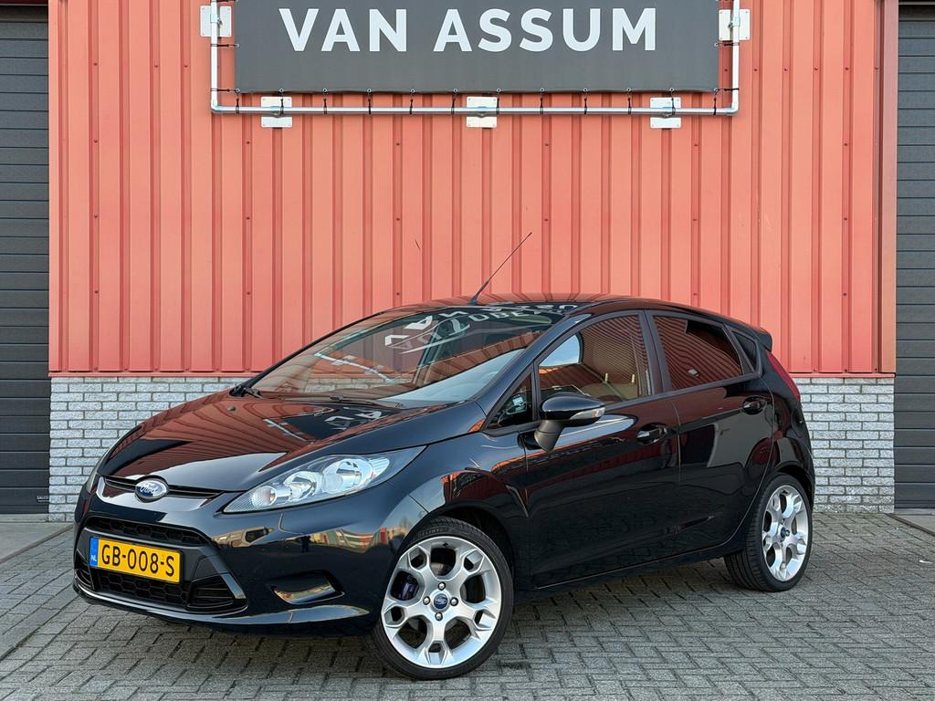 Ford Fiesta 1.25 Trend Airco ST-look 17 inch, Voorwielaandrijving, Euro 5, 82 pk, Zwart